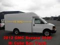 Summit White 2012 GMC Savana Cutaway 3500 Commercial Moving Truck