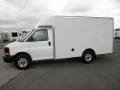  2012 Savana Cutaway 3500 Commercial Moving Truck Summit White