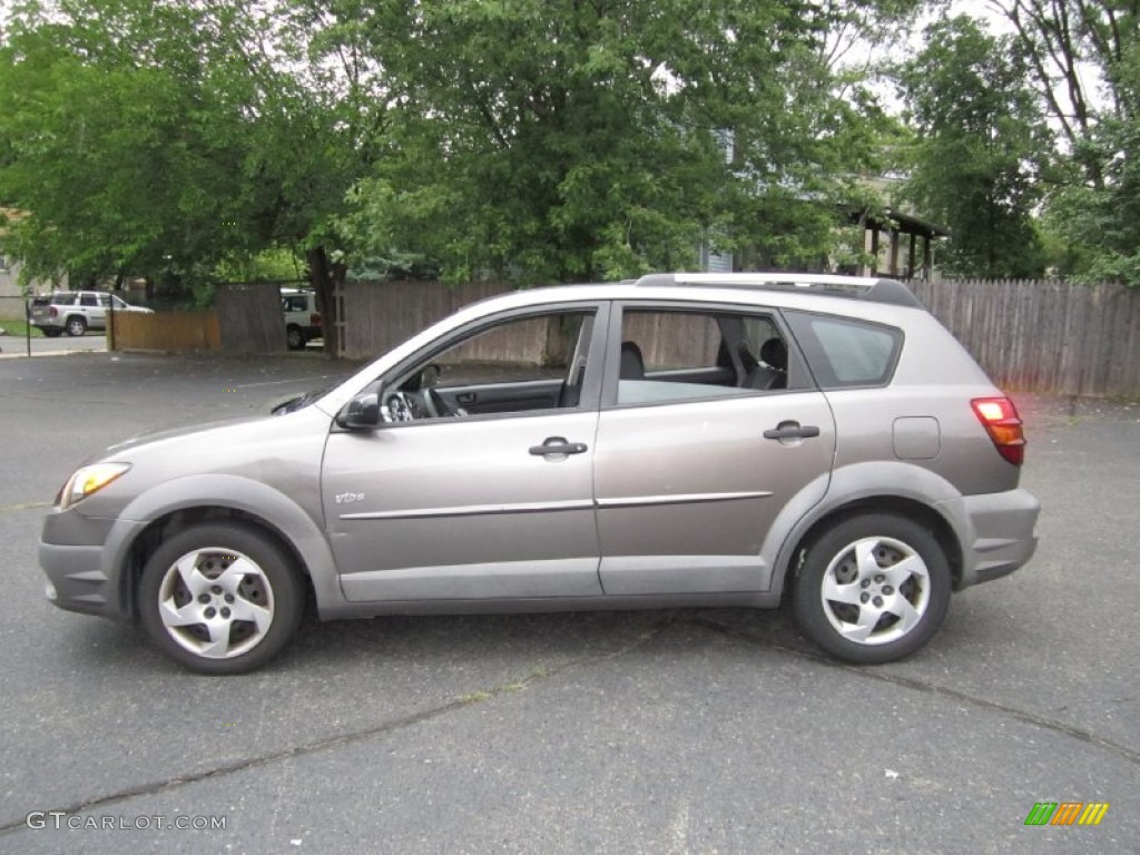 Shadow Gray 2003 Pontiac Vibe Standard Vibe Model Exterior Photo #69374418