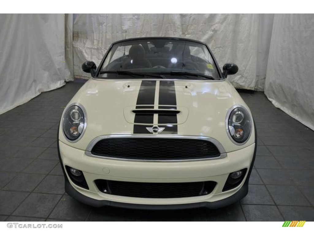 2013 Cooper S Roadster - Pepper White / Championship Lounge Leather/Red Piping photo #19