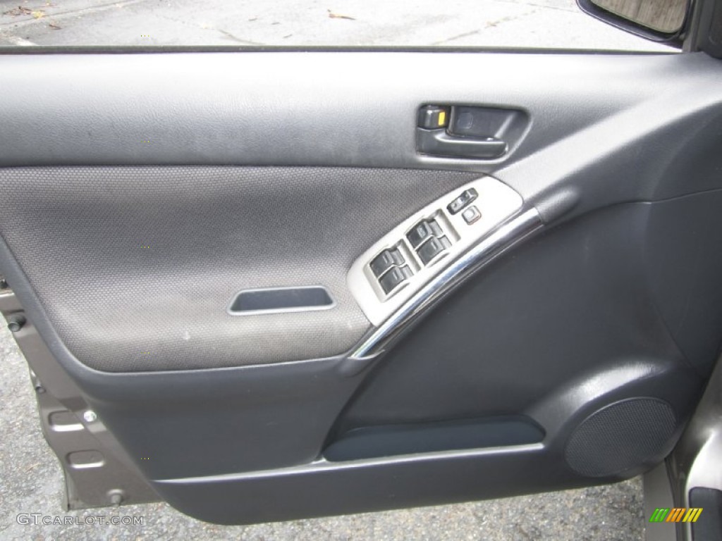 2003 Pontiac Vibe Standard Vibe Model Slate Door Panel Photo #69374642