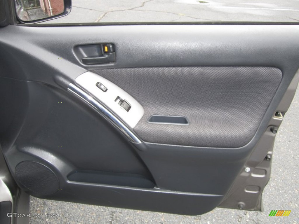 2003 Pontiac Vibe Standard Vibe Model Slate Door Panel Photo #69374650