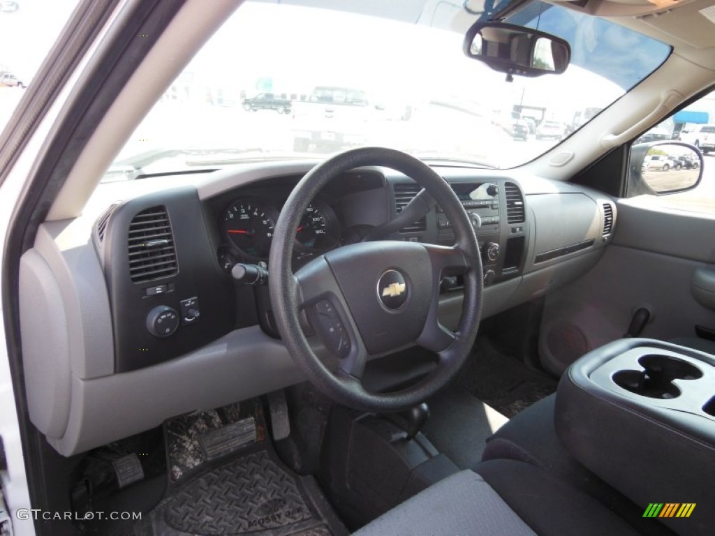 2009 Silverado 1500 Extended Cab 4x4 - Summit White / Dark Titanium photo #12