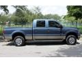 2005 Medium Wedgewood Blue Metallic Ford F250 Super Duty Lariat Crew Cab 4x4  photo #6