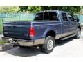 2005 Medium Wedgewood Blue Metallic Ford F250 Super Duty Lariat Crew Cab 4x4  photo #10