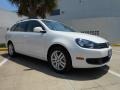 Candy White - Jetta TDI SportWagen Photo No. 1
