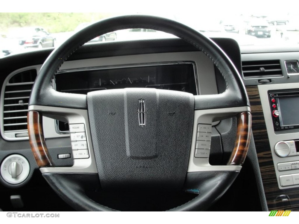 2008 Navigator L Elite - Black / Charcoal Black photo #15
