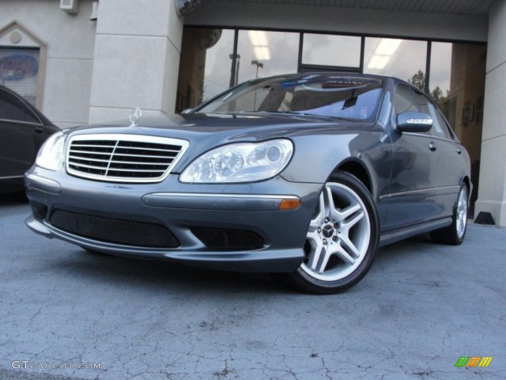 2006 S 500 Sedan - Flint Grey Metallic / Charcoal photo #1