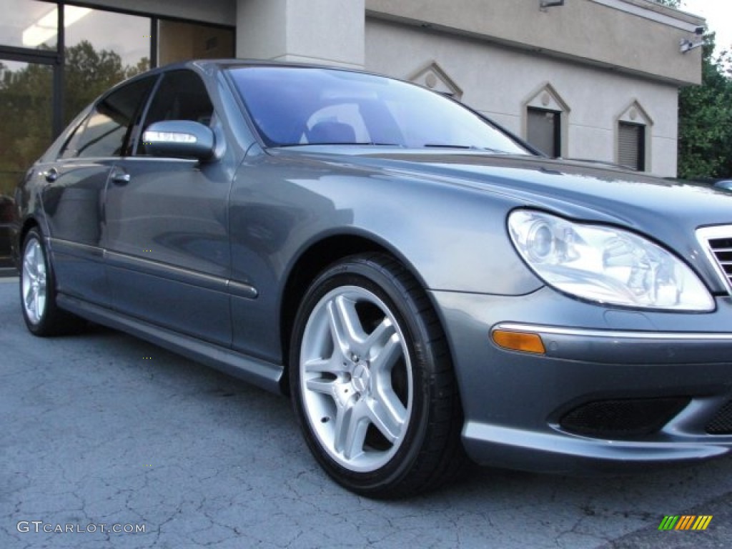 2006 S 500 Sedan - Flint Grey Metallic / Charcoal photo #6