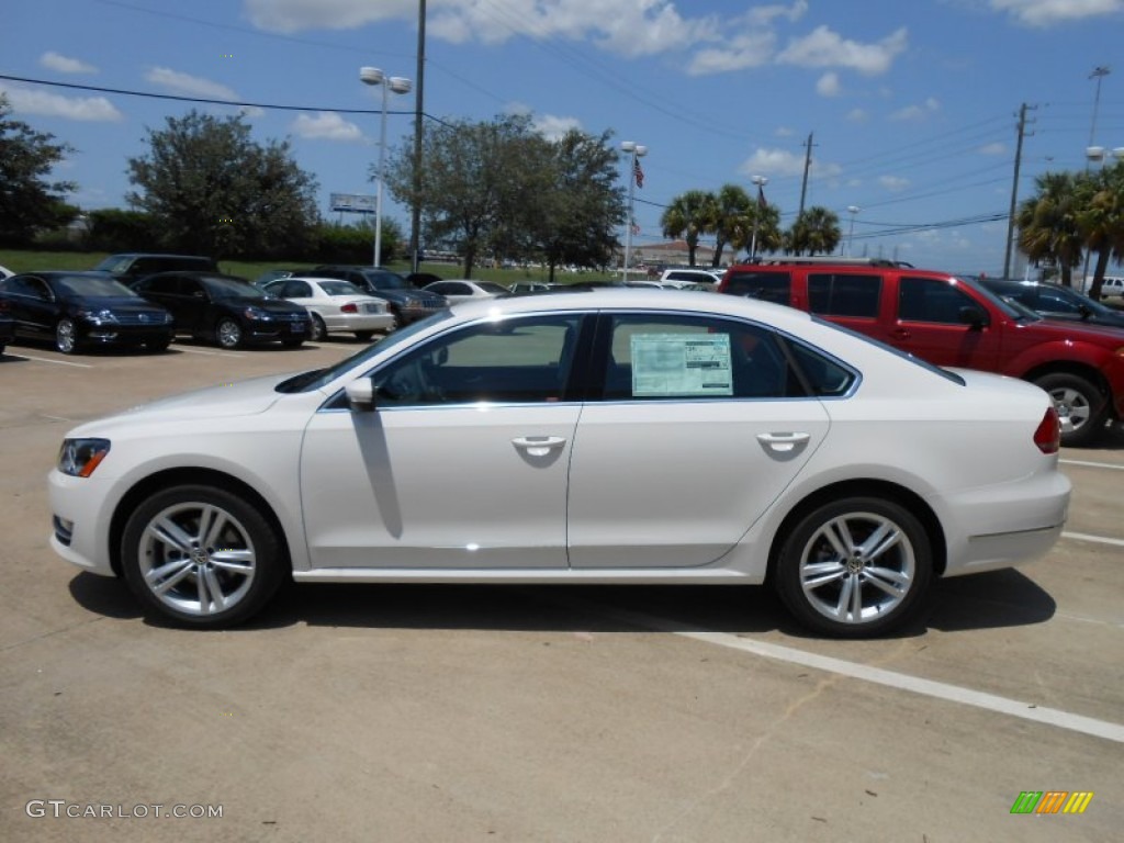 Candy White 2013 Volkswagen Passat TDI SEL Exterior Photo #69379554