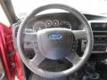 Ebony Black/Red 2006 Ford Ranger FX4 Level II SuperCab 4x4 Steering Wheel