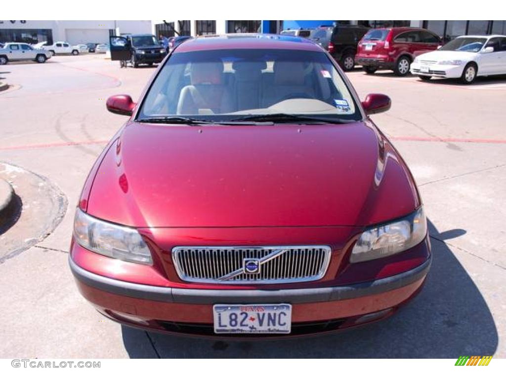 2001 V70 T5 - Venetian Red / Beige photo #2