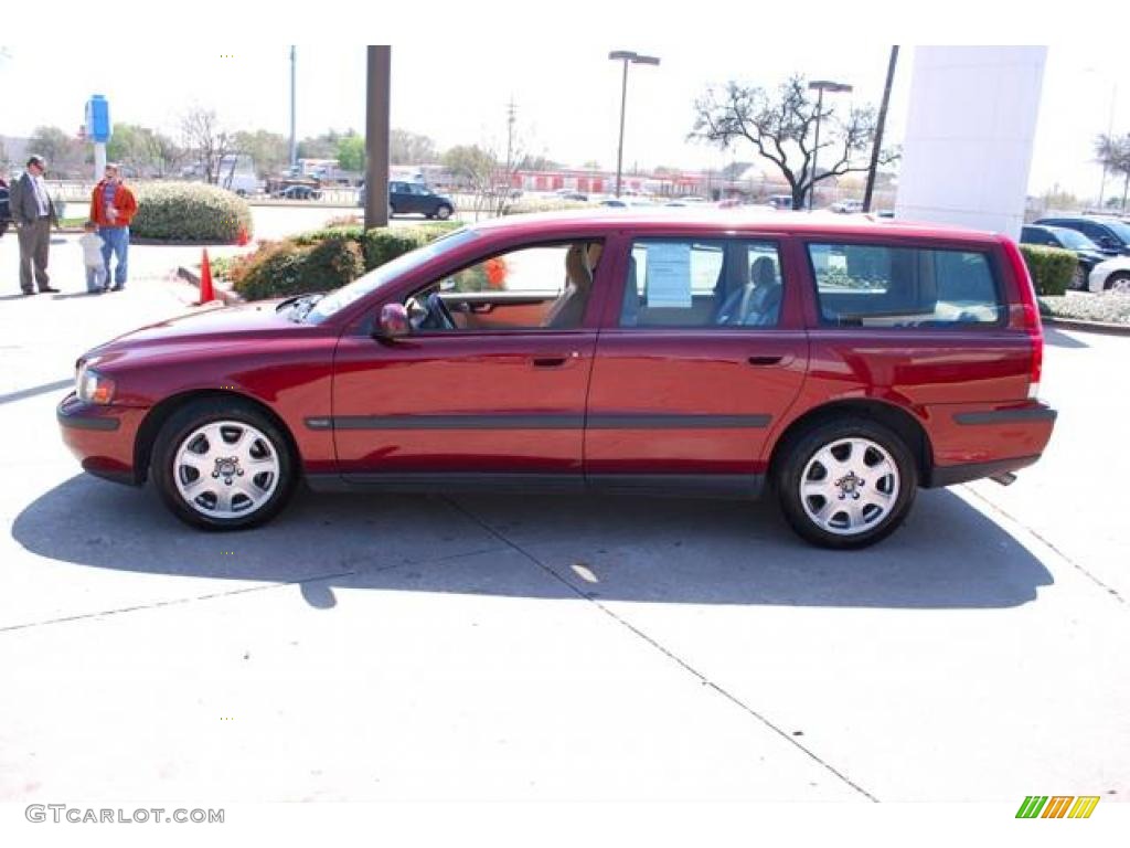 2001 V70 T5 - Venetian Red / Beige photo #4