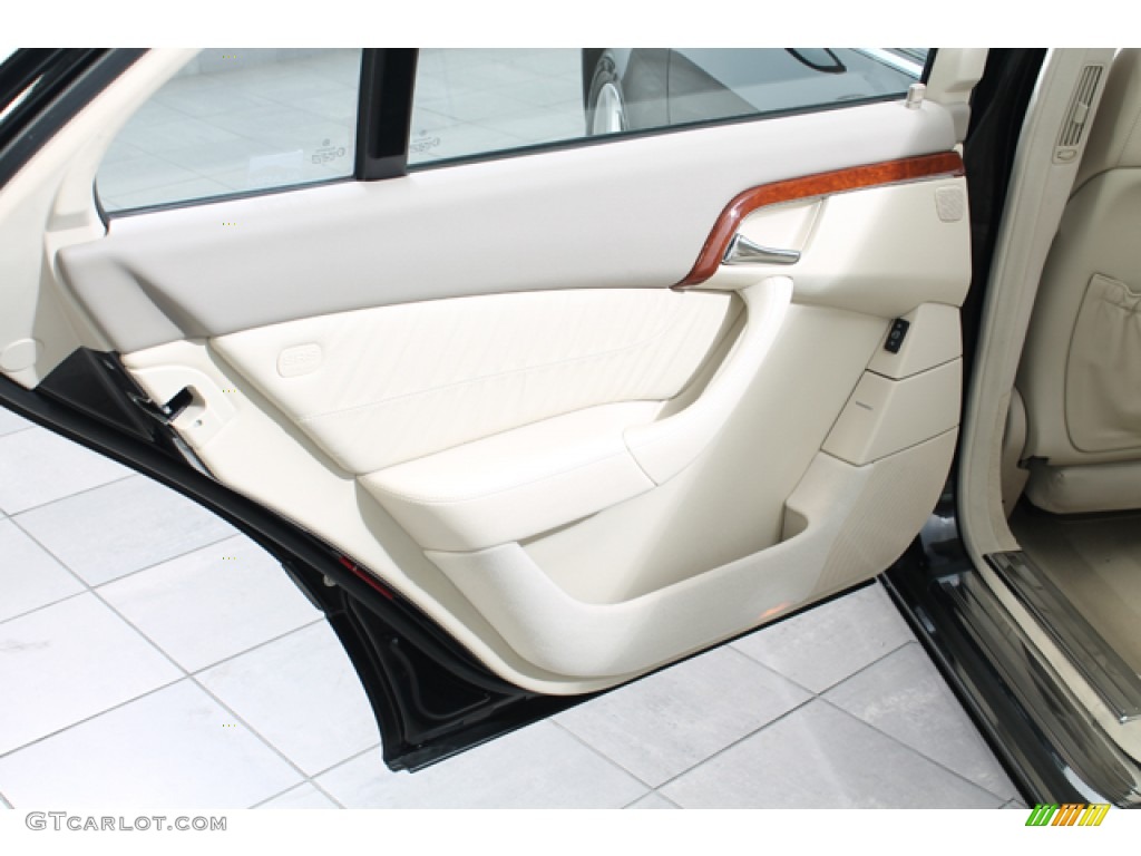 2004 S 430 Sedan - Black / Java photo #15
