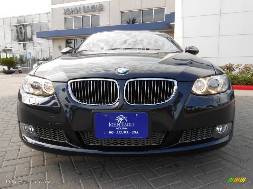 2007 3 Series 335i Convertible - Monaco Blue Metallic / Saddle Brown/Black photo #5