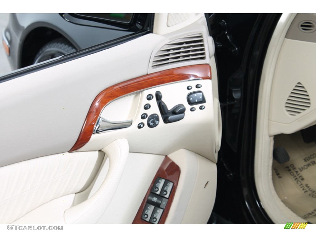 2004 S 430 Sedan - Black / Java photo #17
