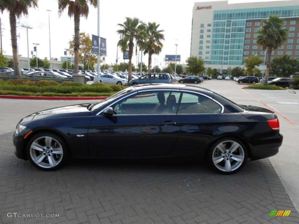 2007 3 Series 335i Convertible - Monaco Blue Metallic / Saddle Brown/Black photo #9