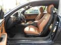 Saddle Brown/Black Front Seat Photo for 2007 BMW 3 Series #69380965