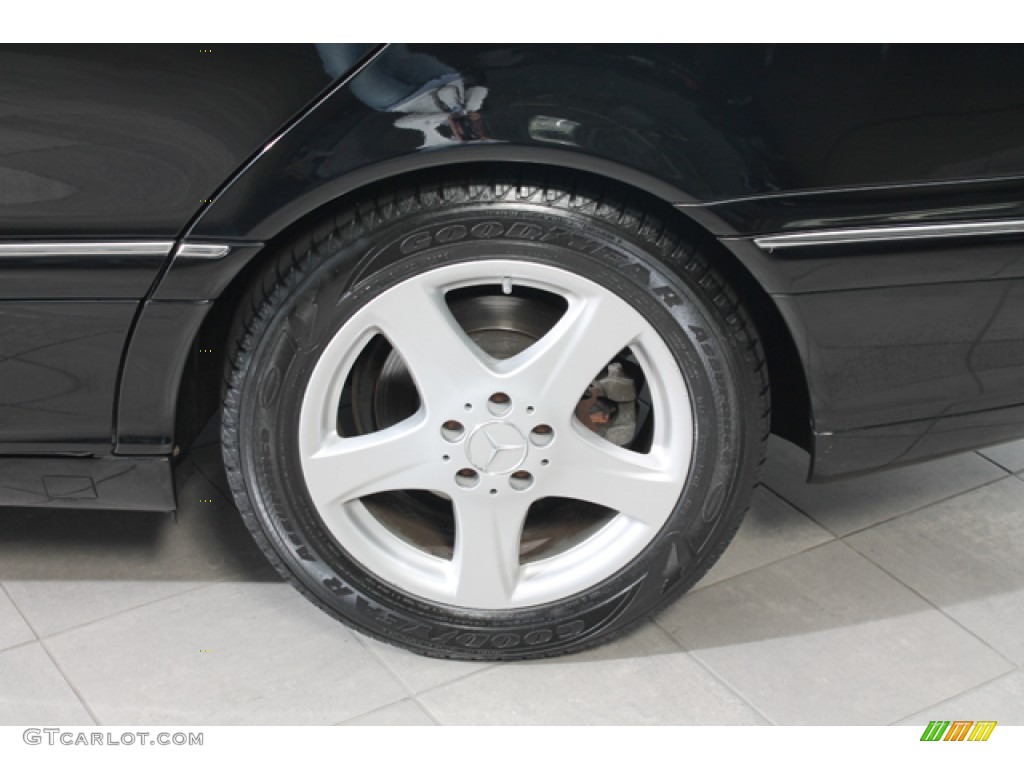 2004 S 430 Sedan - Black / Java photo #30