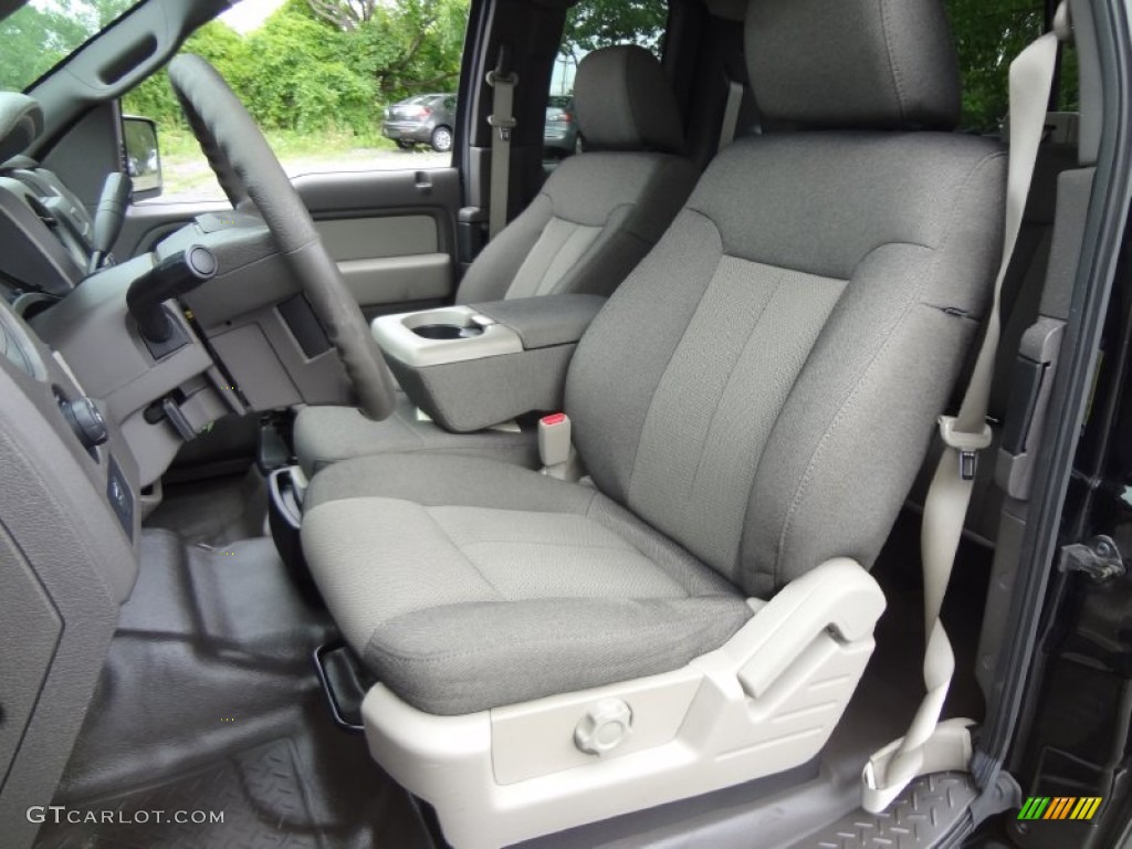 Stone/Medium Stone Interior 2009 Ford F150 STX SuperCab 4x4 Photo #69381013