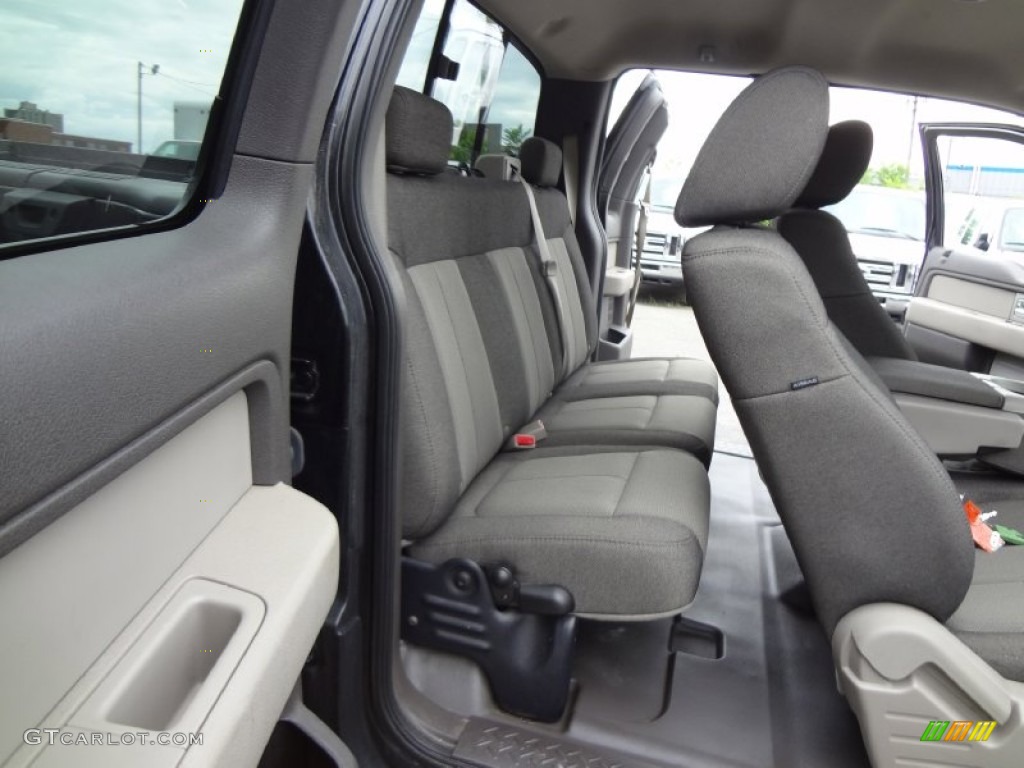 Stone/Medium Stone Interior 2009 Ford F150 STX SuperCab 4x4 Photo #69381052
