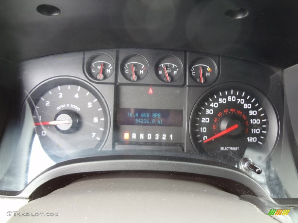 2009 Ford F150 STX SuperCab 4x4 Gauges Photo #69381094