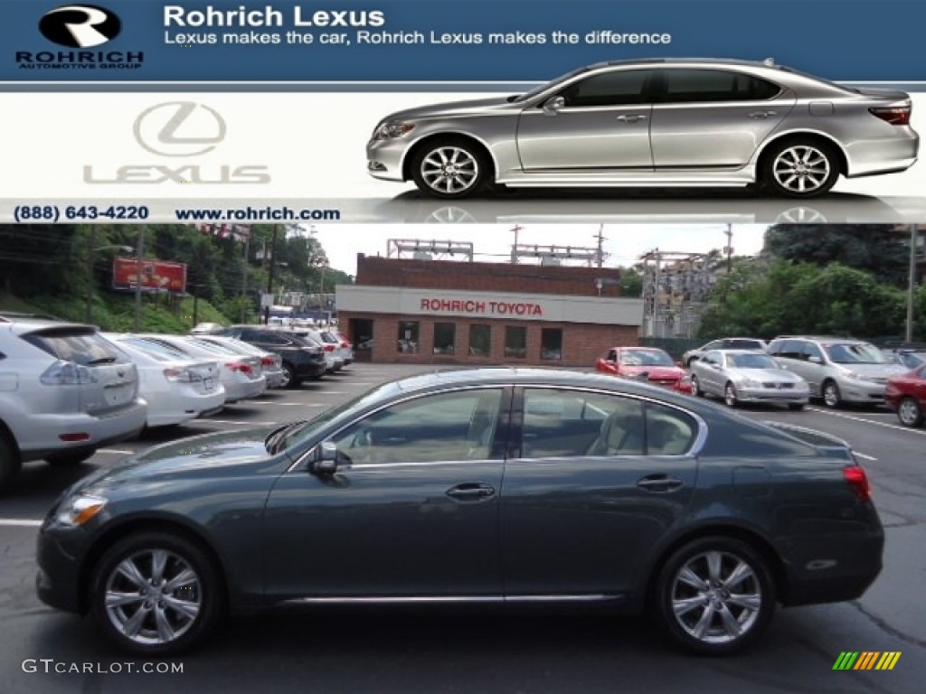 2008 GS 350 AWD - Verdegris Green Mica / Cashmere photo #1