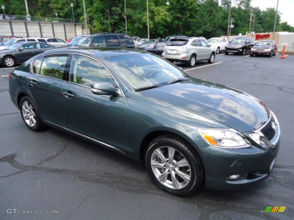 2008 GS 350 AWD - Verdegris Green Mica / Cashmere photo #3