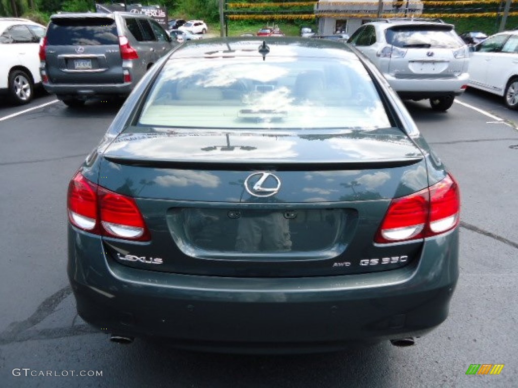 2008 GS 350 AWD - Verdegris Green Mica / Cashmere photo #11