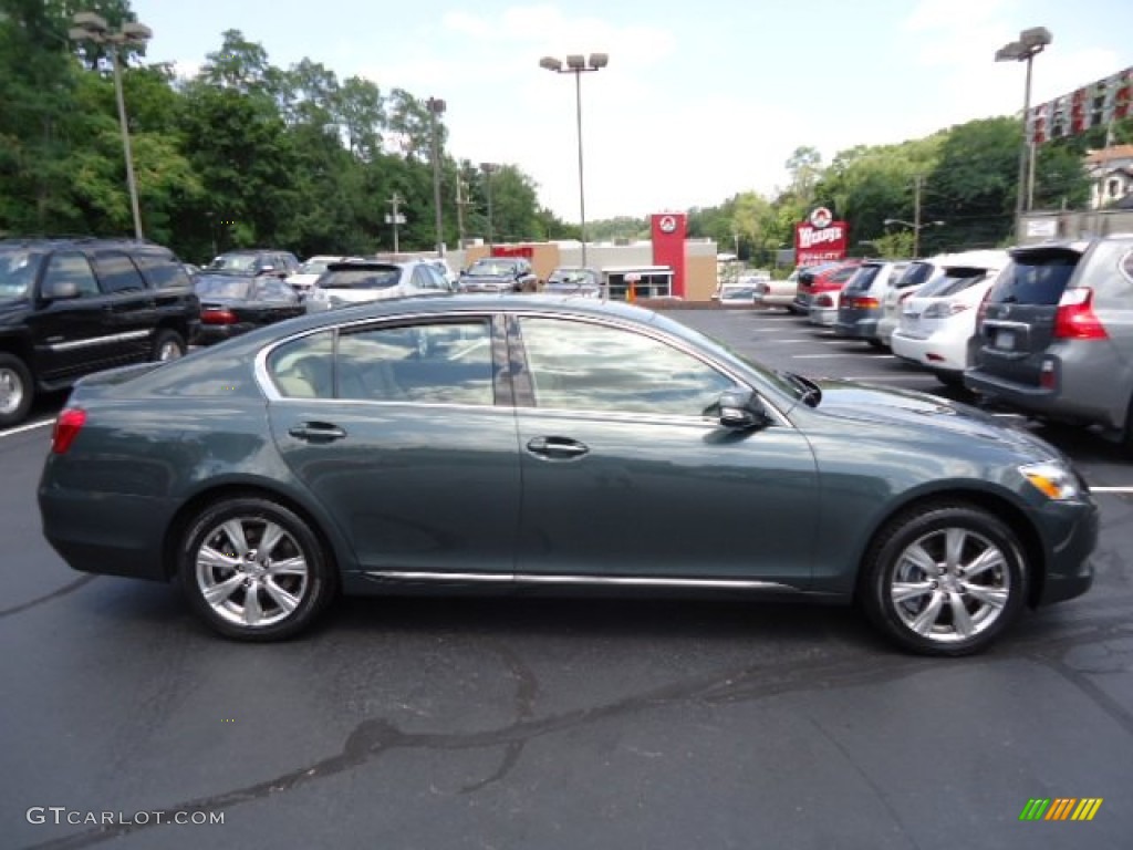 2008 GS 350 AWD - Verdegris Green Mica / Cashmere photo #13