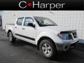 2011 Avalanche White Nissan Frontier SV Crew Cab 4x4  photo #1