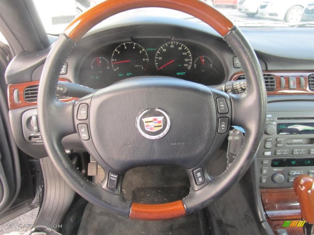 2003 Seville SLS - Sable Black / Black photo #14