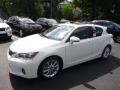 2012 Starfire White Pearl Lexus CT 200h Hybrid Premium  photo #8