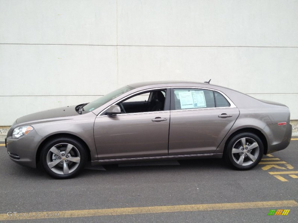 Mocha Steel Metallic 2011 Chevrolet Malibu LT Exterior Photo #69384598