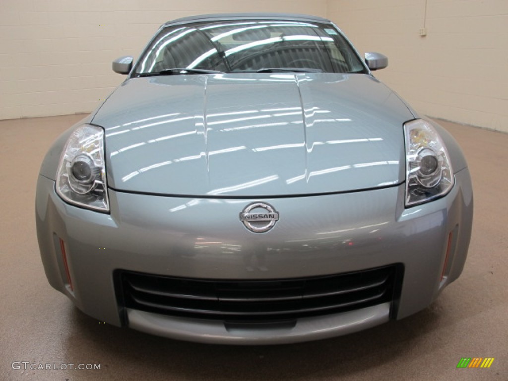 2006 350Z Touring Roadster - Silverstone Metallic / Charcoal Leather photo #2