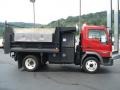 Bright Red 2006 Ford LCF Truck LCF-55 Dump Truck Exterior