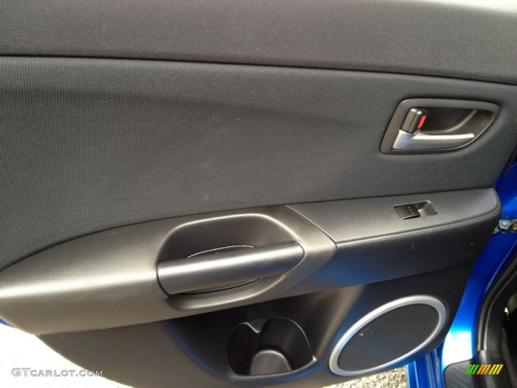 2005 MAZDA3 s Sedan - Winning Blue Mica / Black/Blue photo #18