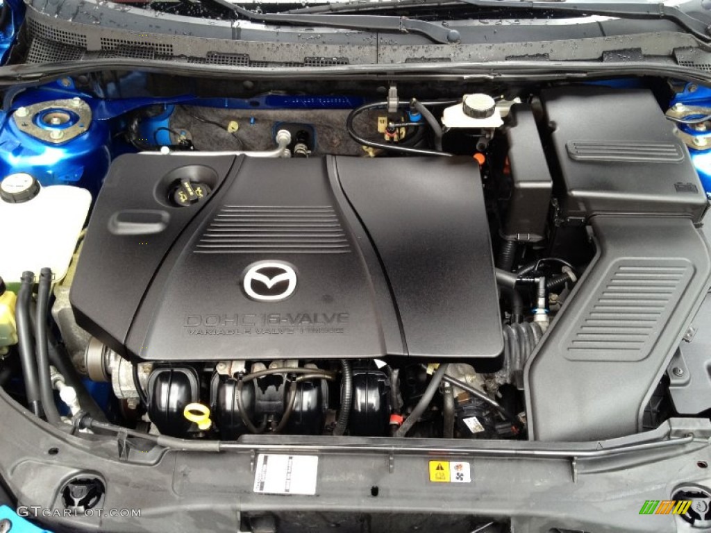 2005 MAZDA3 s Sedan - Winning Blue Mica / Black/Blue photo #27
