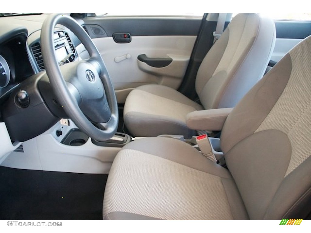 2011 Accent GLS 4 Door - Charcoal Gray / Gray photo #3