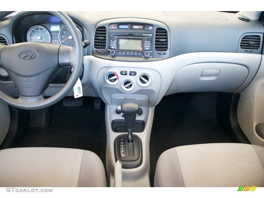 2011 Accent GLS 4 Door - Charcoal Gray / Gray photo #5
