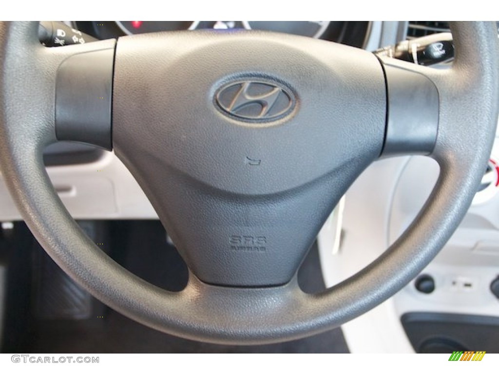 2011 Accent GLS 4 Door - Charcoal Gray / Gray photo #11