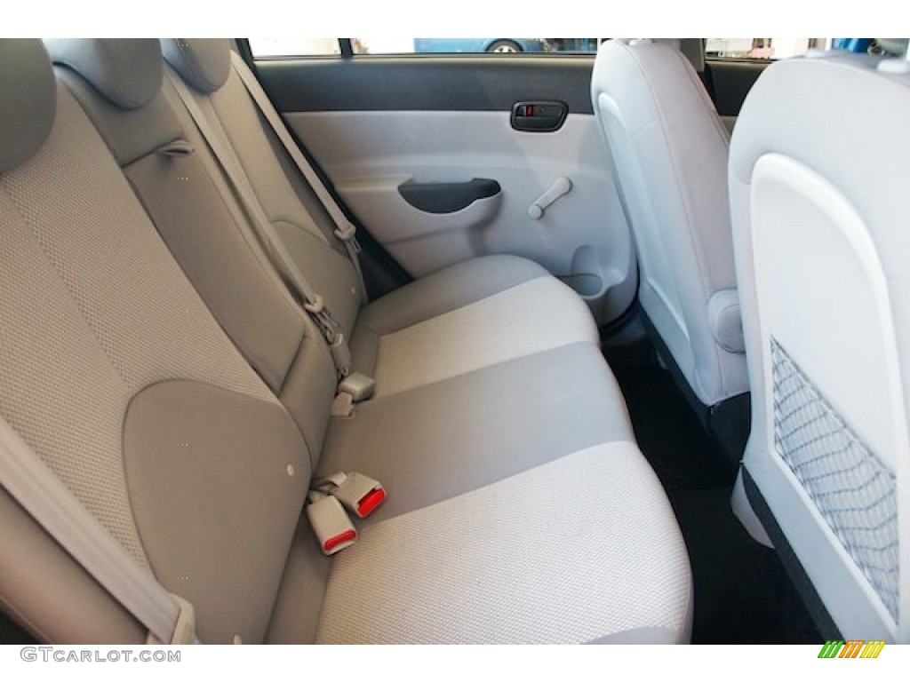 2011 Accent GLS 4 Door - Charcoal Gray / Gray photo #17