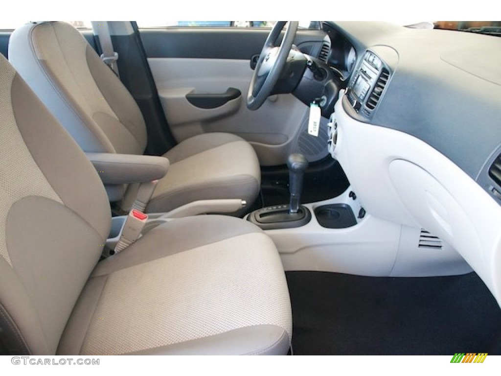 2011 Accent GLS 4 Door - Charcoal Gray / Gray photo #20