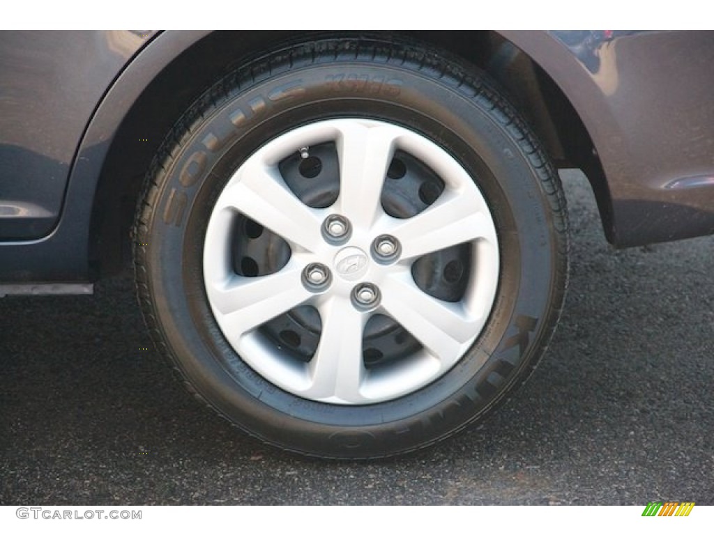 2011 Accent GLS 4 Door - Charcoal Gray / Gray photo #32