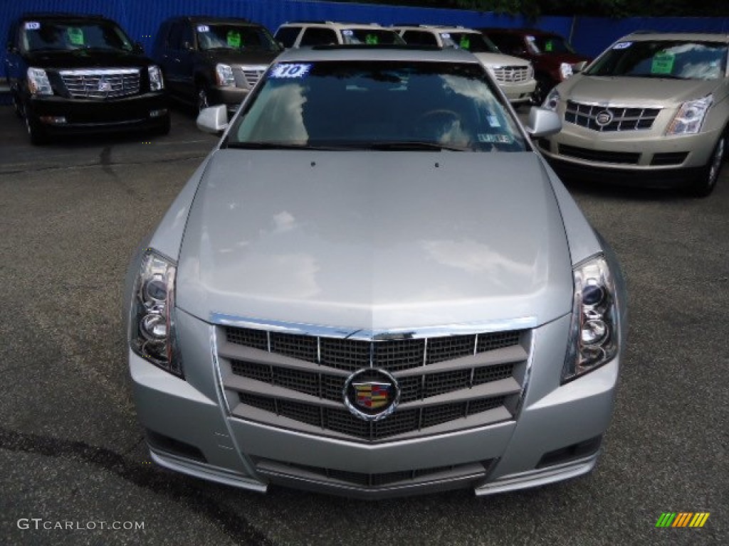 Radiant Silver Metallic 2010 Cadillac CTS 4 3.0 AWD Sport Wagon Exterior Photo #69387604