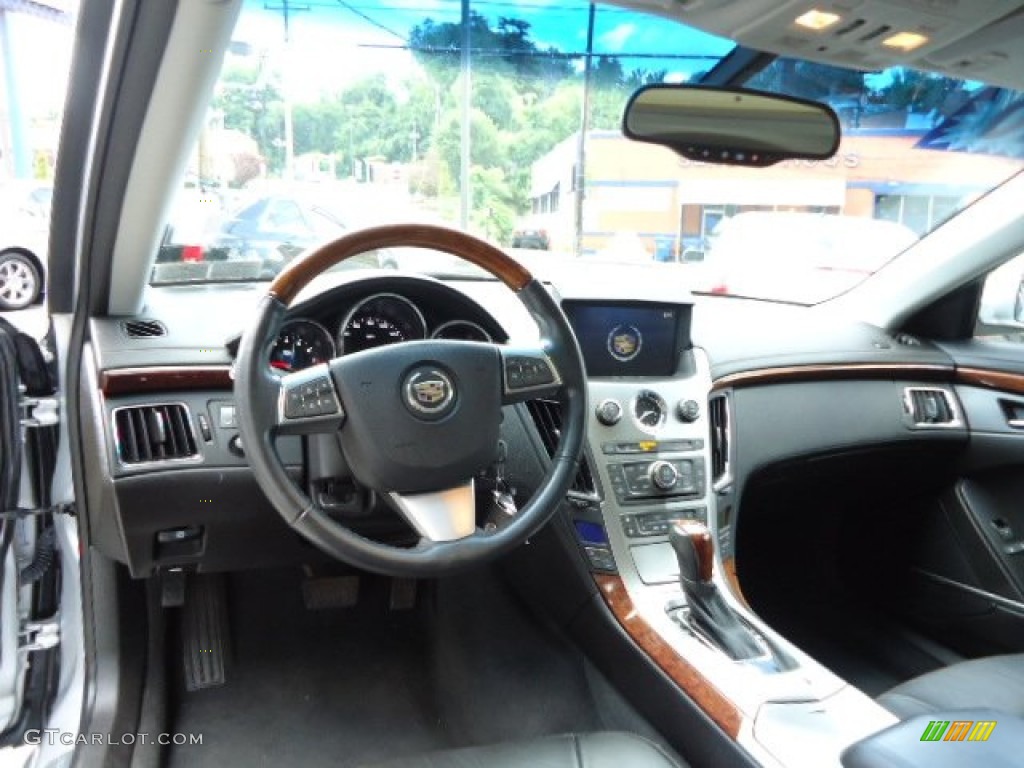 2010 Cadillac CTS 4 3.0 AWD Sport Wagon Ebony Dashboard Photo #69387640