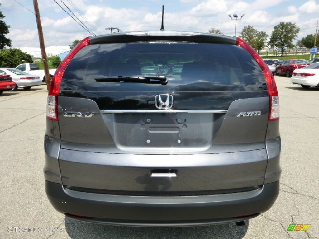 2012 CR-V EX 4WD - Polished Metal Metallic / Gray photo #3