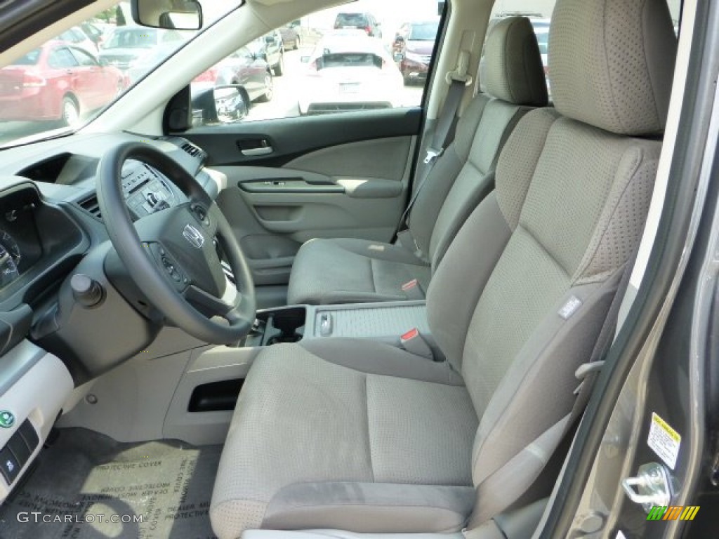 2012 CR-V EX 4WD - Polished Metal Metallic / Gray photo #10