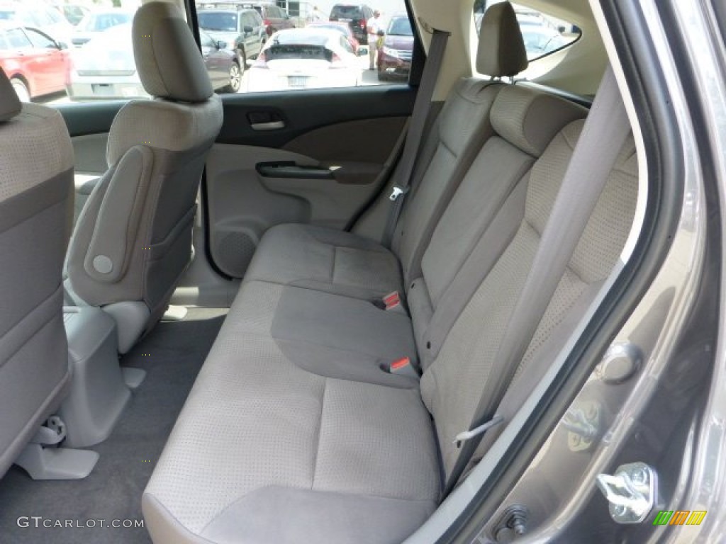 2012 CR-V EX 4WD - Polished Metal Metallic / Gray photo #11