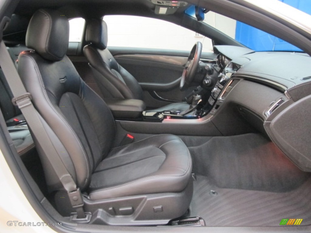 Ebony/Ebony Interior 2012 Cadillac CTS -V Coupe Photo #69389464